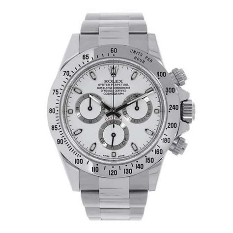 daytona rolex white face|Rolex daytona 116520 40 mm.